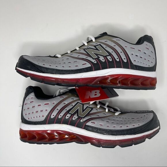 NWT New Balance 8507 MR8507BS Silver Gray Blue Zip Running Shoes Men's Size 11 D - Picture 5 of 10